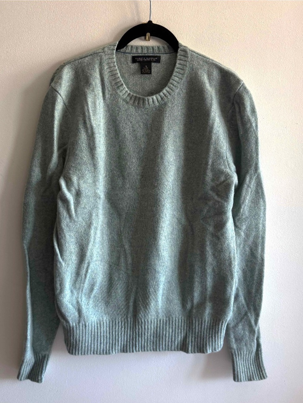 Banana Republic Luxury Winter Blend Wool Cashmere Angora Sweater Men’s Medium